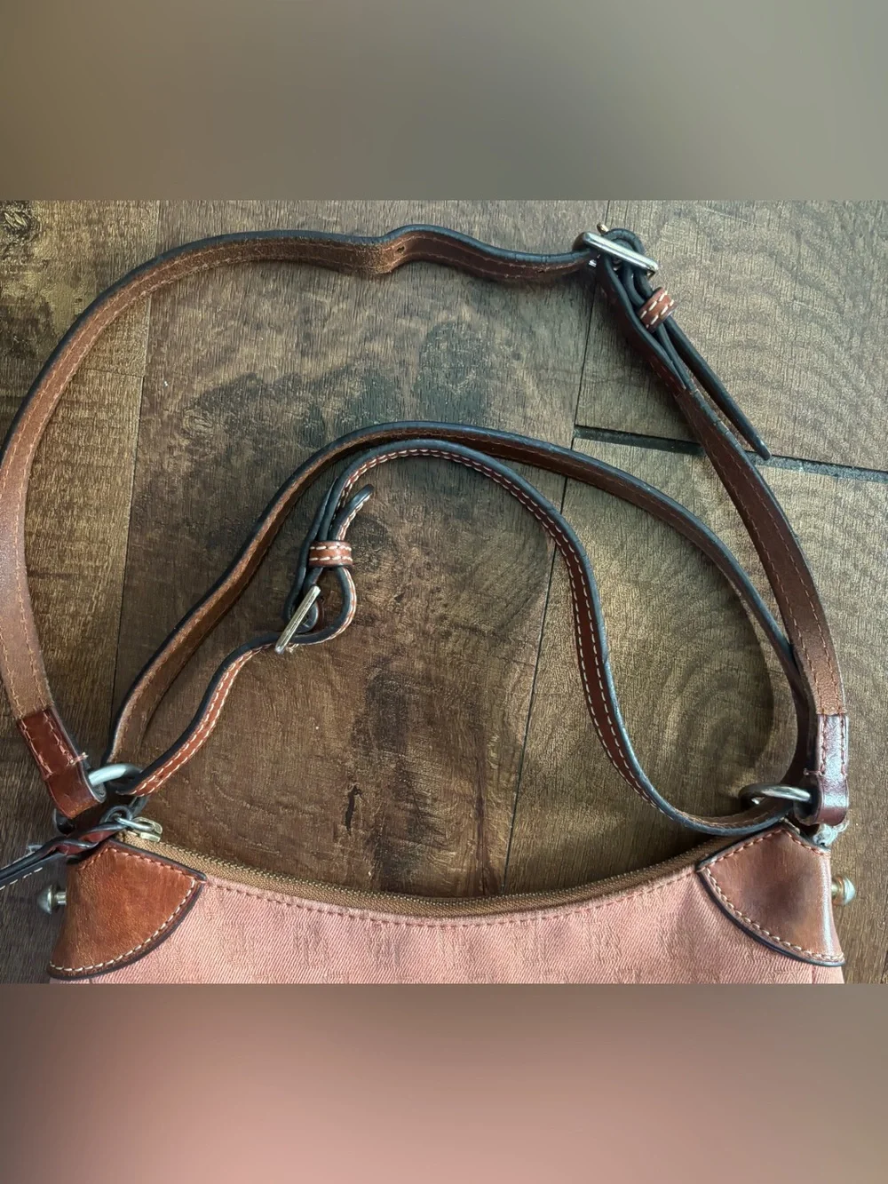 Dooney & Bourke monogram hobo bag purse
